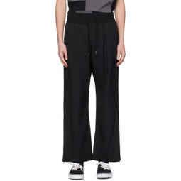 Black Side Conceal Trousers 232180M191001