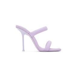 Purple Julie Heeled Sandals 232187F125022