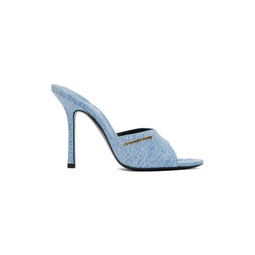 Blue Lucienne Heeled Sandals 232187F125025