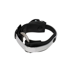 Silver   Black 1 Ring Bracelet 232187M142007