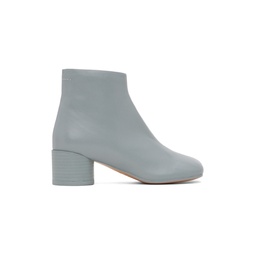 Blue Anatomic Ankle Boots 232188F113005