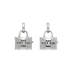 Silver The Tote Bag Earrings 232190F022002