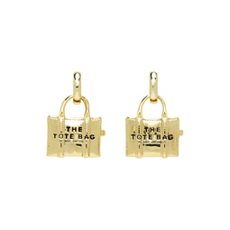 Gold The Tote Bag Earrings 232190F022003