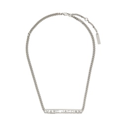 Silver The Monogram Chain Necklace 232190F023003