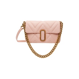 Pink The Quilted Leather J Marc Shoulder Bag 232190F048061