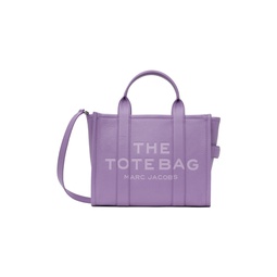Purple The Leather Medium Tote Bag Tote 232190F049136