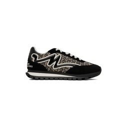 Black The Monogram Jogger Sneakers 232190F128001