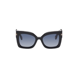 Black Cat Eye Sunglasses 232190M134000