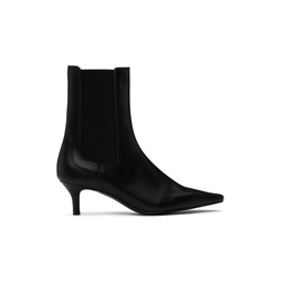Black Pointed Toe Boots 232191F113006