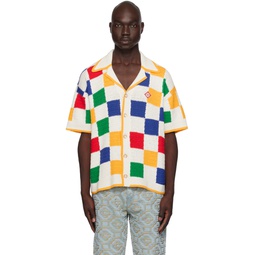 Multicolor Scuba Shirt 232195M192016