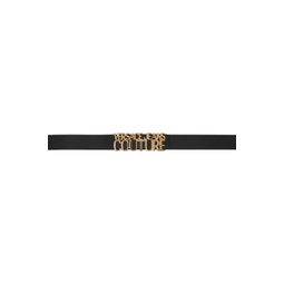 Black Logo Belt 232202M131004