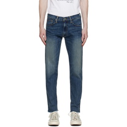Blue Faded Jeans 232213M186003