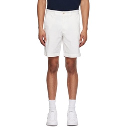 White Salinger Shorts 232213M193009