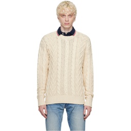 Off White Fishermans Sweater 232213M201002