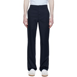 Navy Laurence Trousers 232216M191000