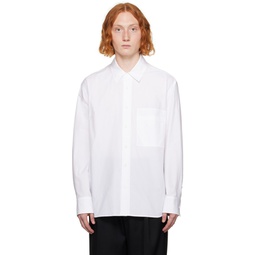 White Embroidered Shirt 232221M192007