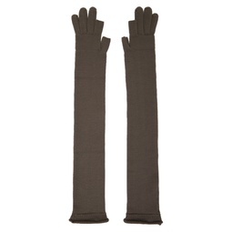 Gray Opera Gloves 232232F012006