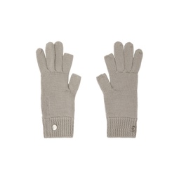 Off White Touchscreen Gloves 232232F012008