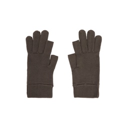 Gray Touchscreen Gloves 232232M135005