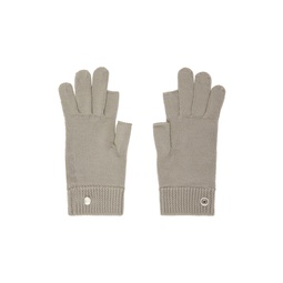 Off White Touchscreen Gloves 232232M135007