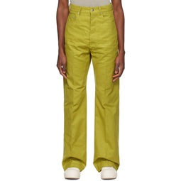 Yellow Geth Trousers 232232M186007