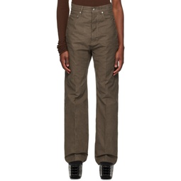 Gray Geth Trousers 232232M186009