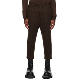 Brown Astaires Trousers 232232M191036