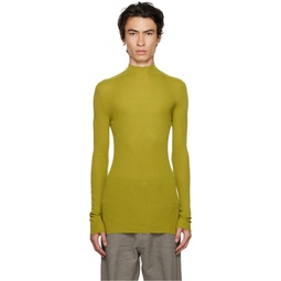 Green Lupetto Sweater 232232M201025