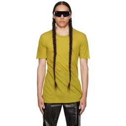 Yellow Basic T Shirt 232232M213088
