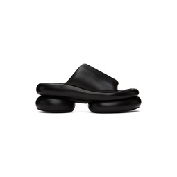 Black Padded Sandals 232249F124009