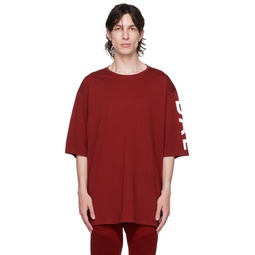 Red Printed T Shirt 232251M213013