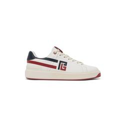 White B Court Sneakers 232251M237011