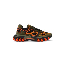 Khaki   Orange B East Sneakers 232251M237023