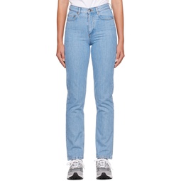 Blue Standard Jeans 232252F069010