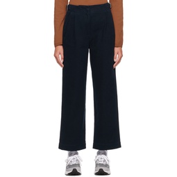 Navy Jodie Trousers 232252F087001