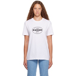 White Knize T Shirt 232252F110011