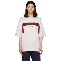 Off White Curb Lace T Shirt 232254M213006