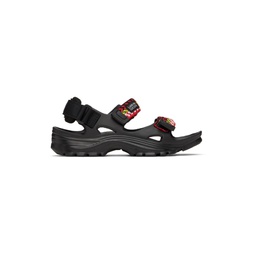 Black Suicoke Edition Curb Laces Sandals 232254M234001