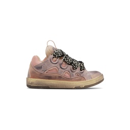 Pink Curb Sneakers 232254M237013