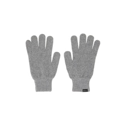 Gray Patch Gloves 232260M135006
