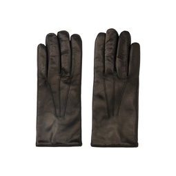 Black Signature Stripe Gloves 232260M135008