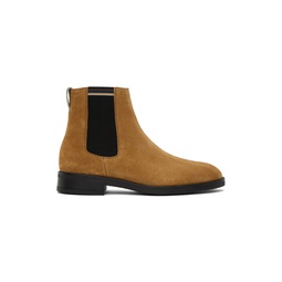 Brown Lansing Chelsea Boots 232260M237016