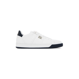 White   Navy Bima Sneakers 232260M237023