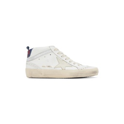 SSENSE Exclusive Off White Mid Star Sneakers 232264F127001