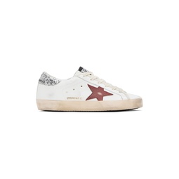 SSENSE Exclusive White Limited Edition Superstar Sneakers 232264F128006