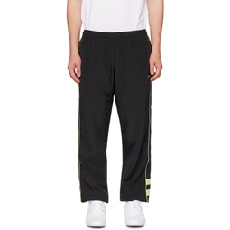 Black Relaxed Fit Sweatpants 232268M193021