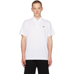 White Regular Fit Polo 232268M212032