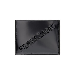 Black Embossed Card Holder 232270M163018