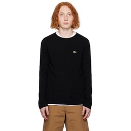 Black Lacoste Edition Sweater 232270M201007