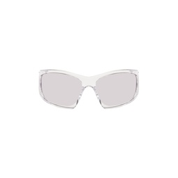Transparent Cutout Sunglasses 232278F005030